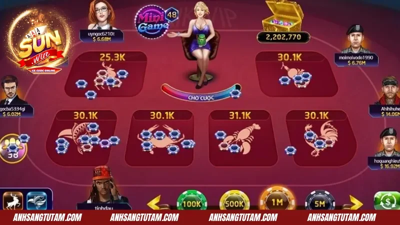 Bầu Cua Sunwin- Trải Nghiệm Đổi Thưởng Jackpot Cực Khủng 5 Giao diện game bầu cua sắc nét và thân thiện