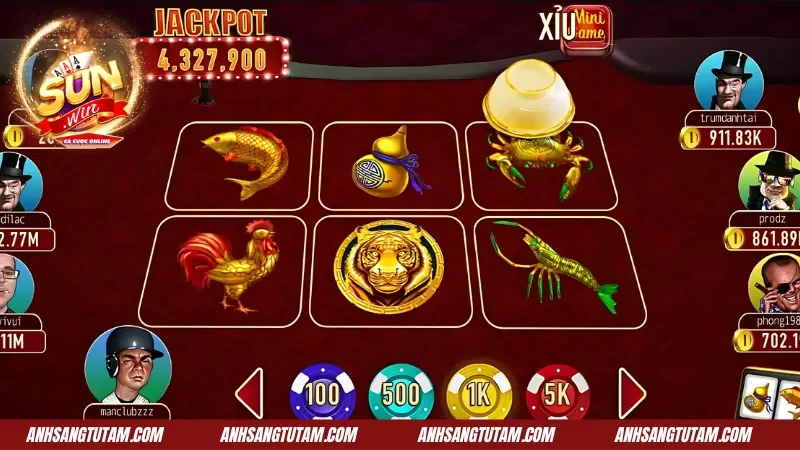 Bầu Cua Sunwin- Trải Nghiệm Đổi Thưởng Jackpot Cực Khủng 1 Khám phá cơ bản về game bầu cua tại Sunwin